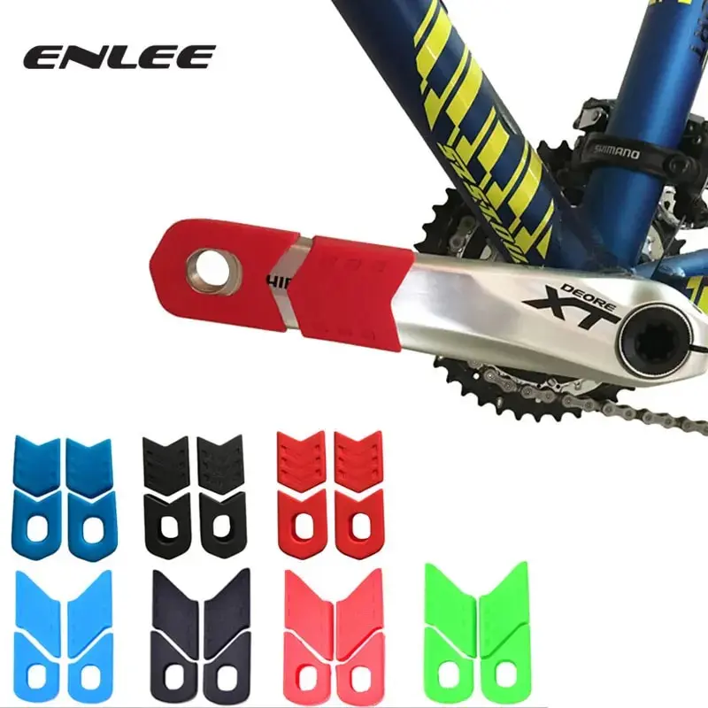 Mountain Biking Stuff - ENLEE 4pcs/1set Mountain Bike Crank Protective