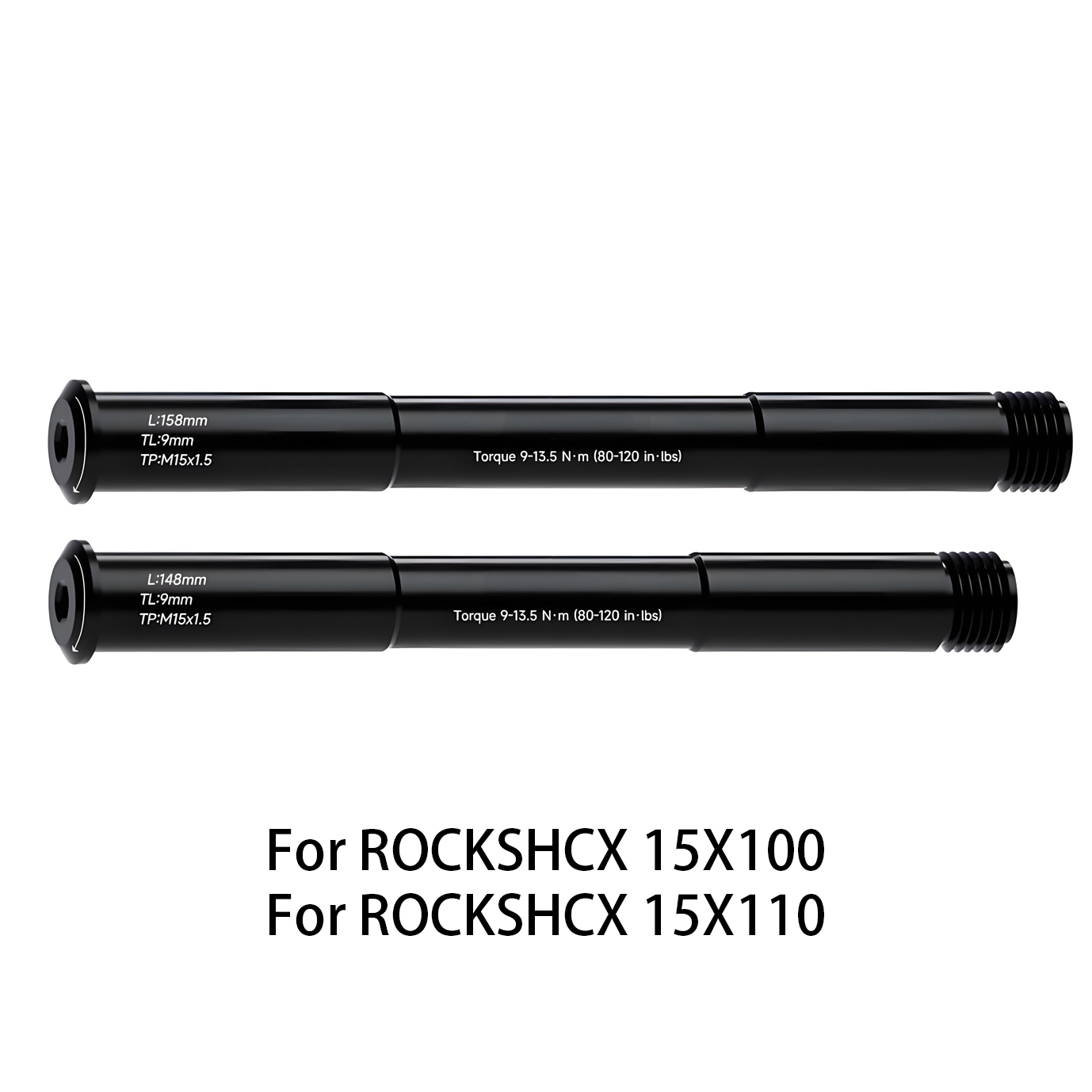 Mountain Biking Stuff - Mountain Bike Thru Axle 158mm Front