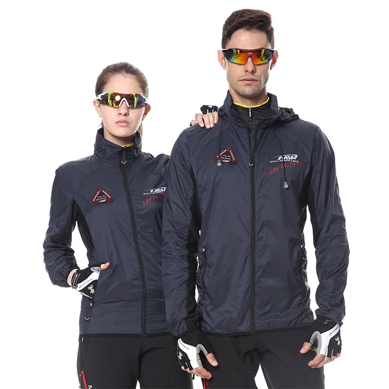 Mountain Biking Jacket - Reflective Waterproof Cycling Jacket Men Women