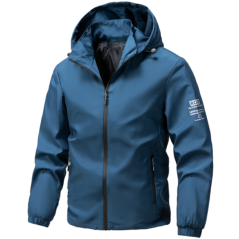 Mountain Biking Jacket - Men Jacket Hooded Outdoor Fishing Cycling
