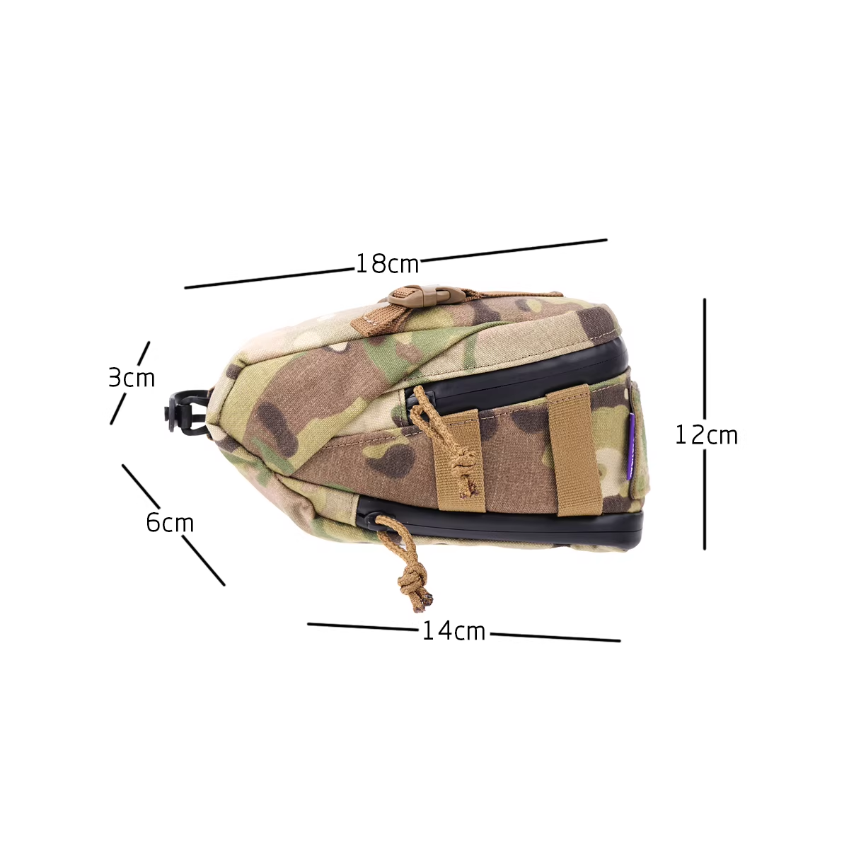 Bike Saddle Bag For Tactical H - Mountain Biking Camp recension och pris