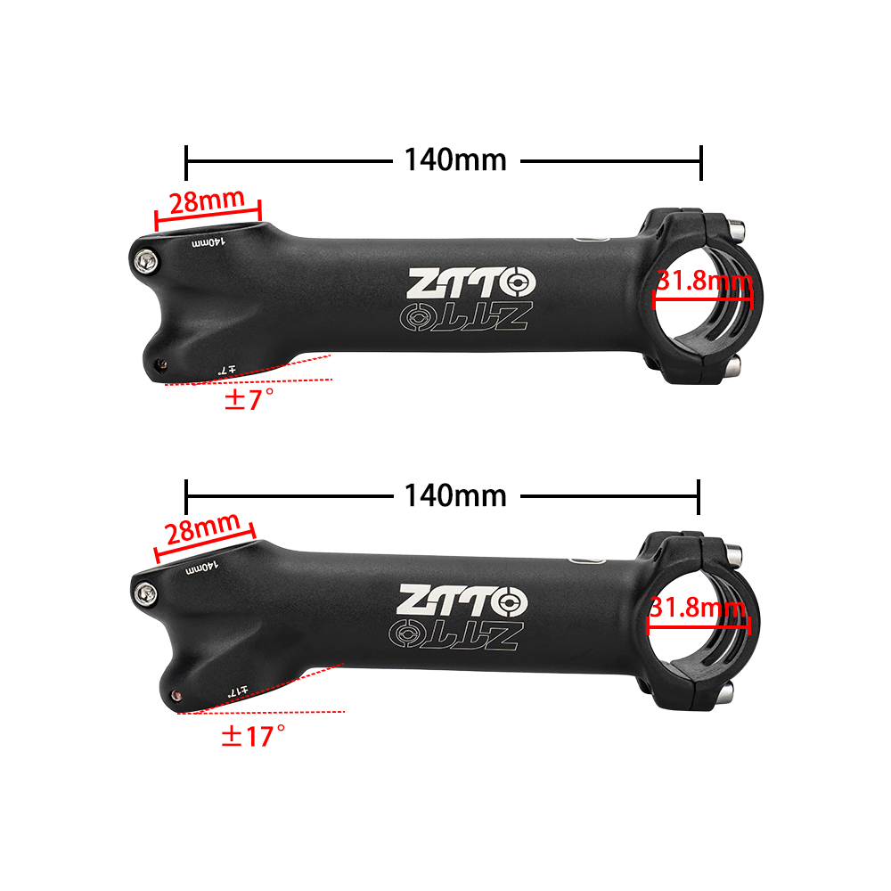 ZTTO 130/140/150mm MTB Bike Lo - Handlebar Riser Stem recension och pris
