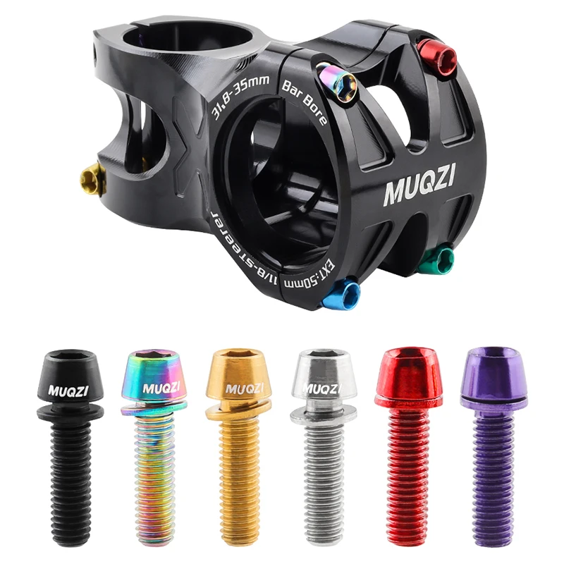 MUQZI 6pcs Stem Bolts M5x17mm  - Handlebar Riser Stem recension och pris