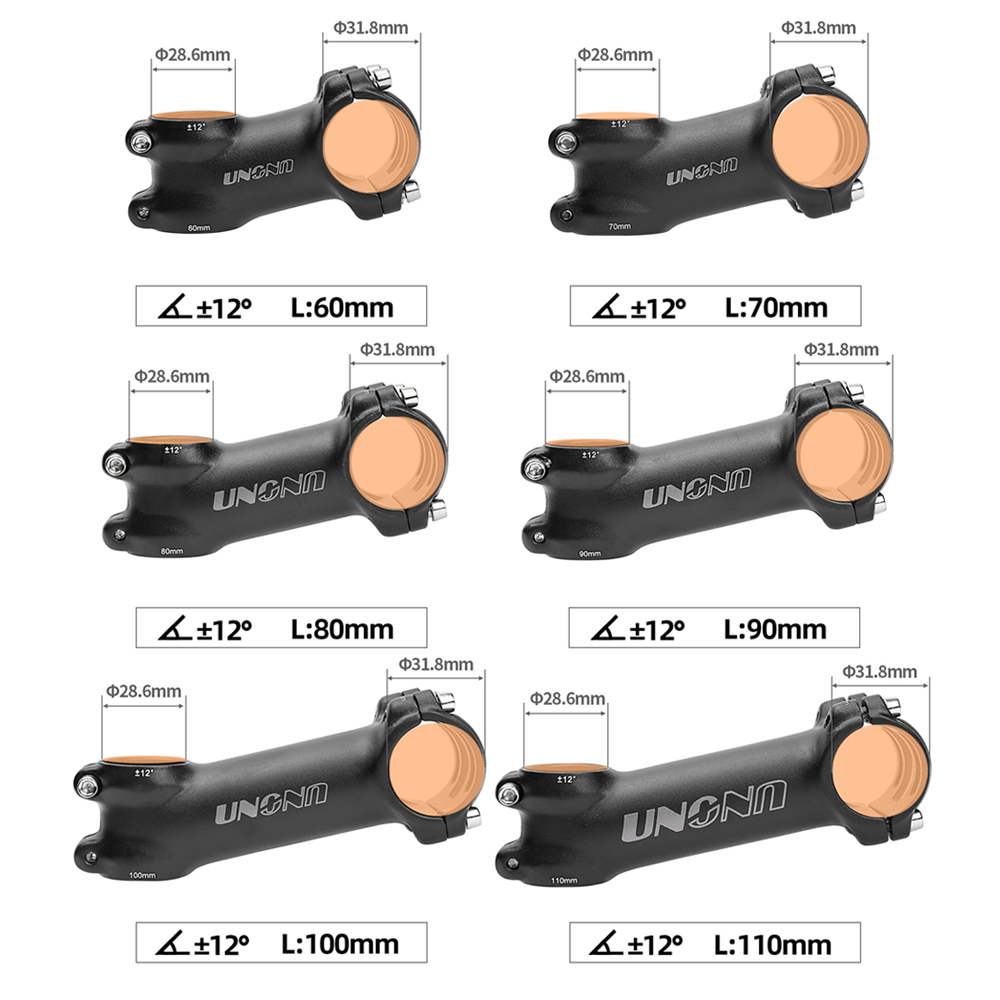 UNO Bicycle Handlebar Stem 12  - Handlebar Riser Stem recension och pris