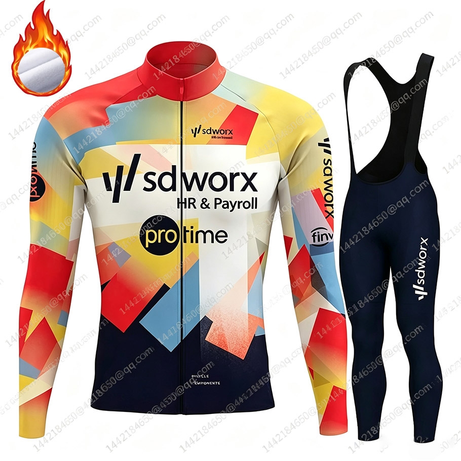 SD Worx 2026 Team-Thermal Flee - Mountain Biking Jacket recension och pris