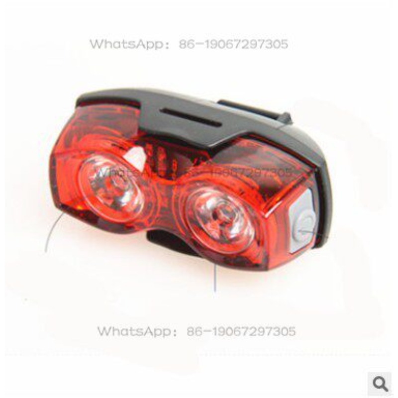 3PCS Bicycle Tail Lights, Flas - Mountain Biking Lights recension och pris