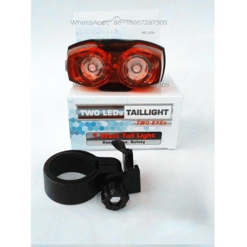 3PCS Bicycle Tail Lights, Flas - Mountain Biking Lights recension och pris