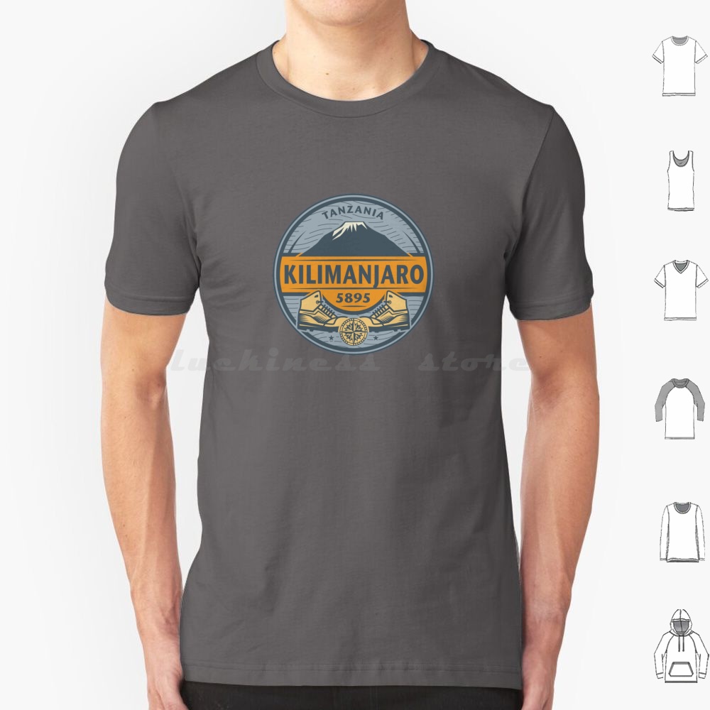 Kilimanjaro , Tanzania T Shirt - Mountain Biking Camp recension och pris