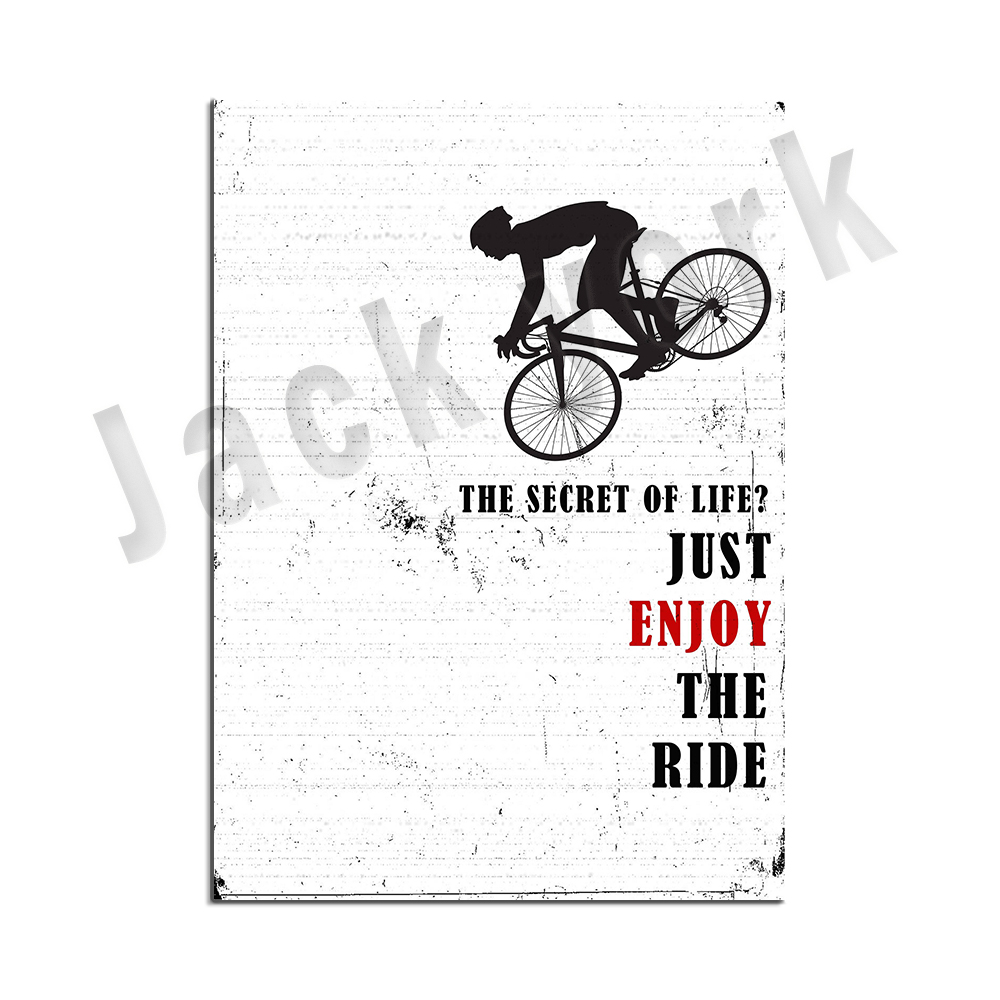mountain bike art, bike poster - Mountain Biking York recension och pris