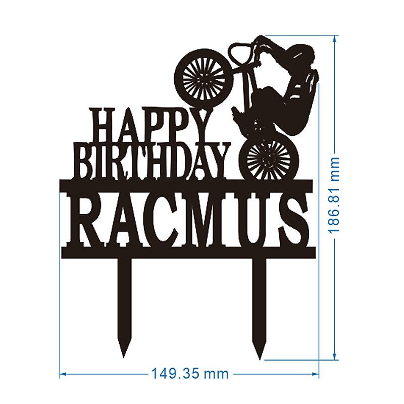 Custom Bicycle Birthday Cake T - Mountain Biking Events recension och pris