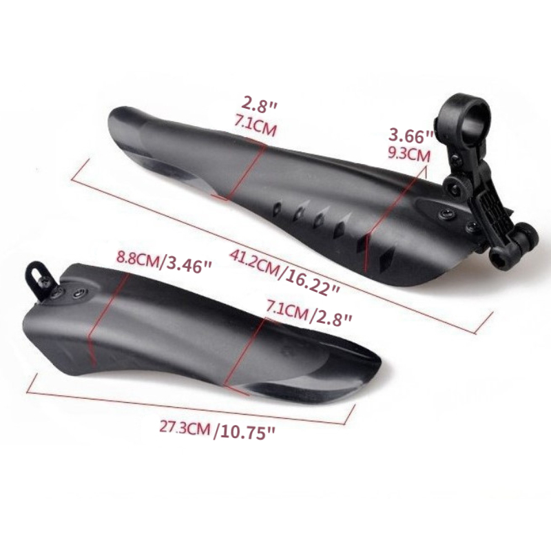 Mountain Bike Fenders Set Mud  - Mountain Biking Stuff recension och pris